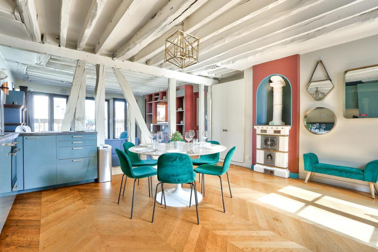 Le Marais Superb Apartment Terrace Paris Free Netflix Exteriér fotografie