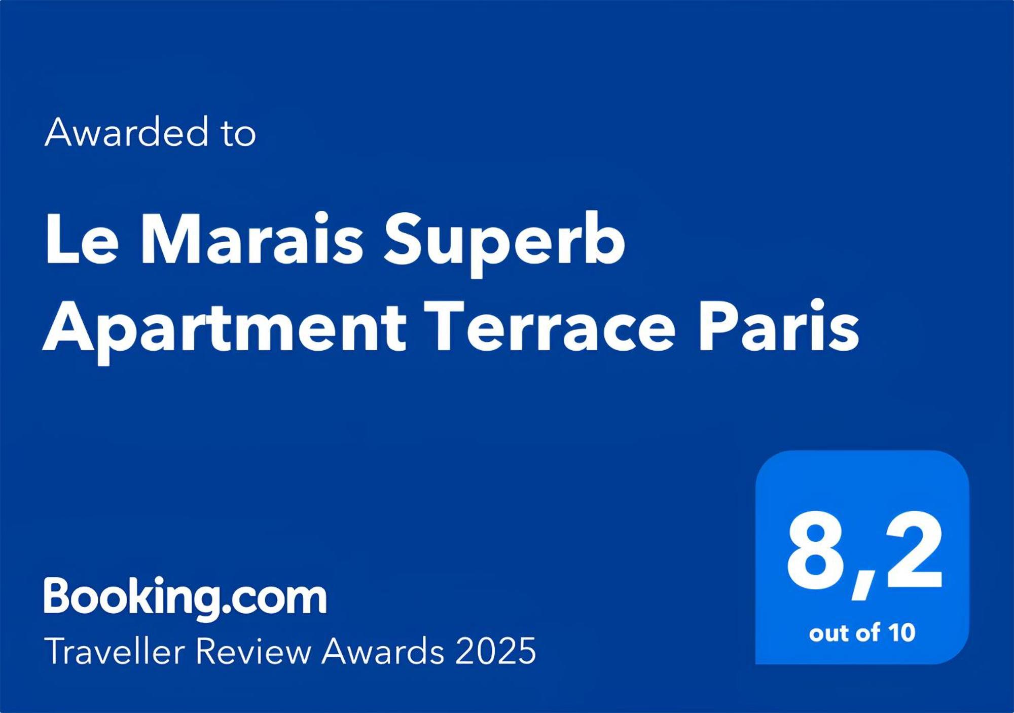 Le Marais Superb Apartment Terrace Paris Free Netflix Exteriér fotografie