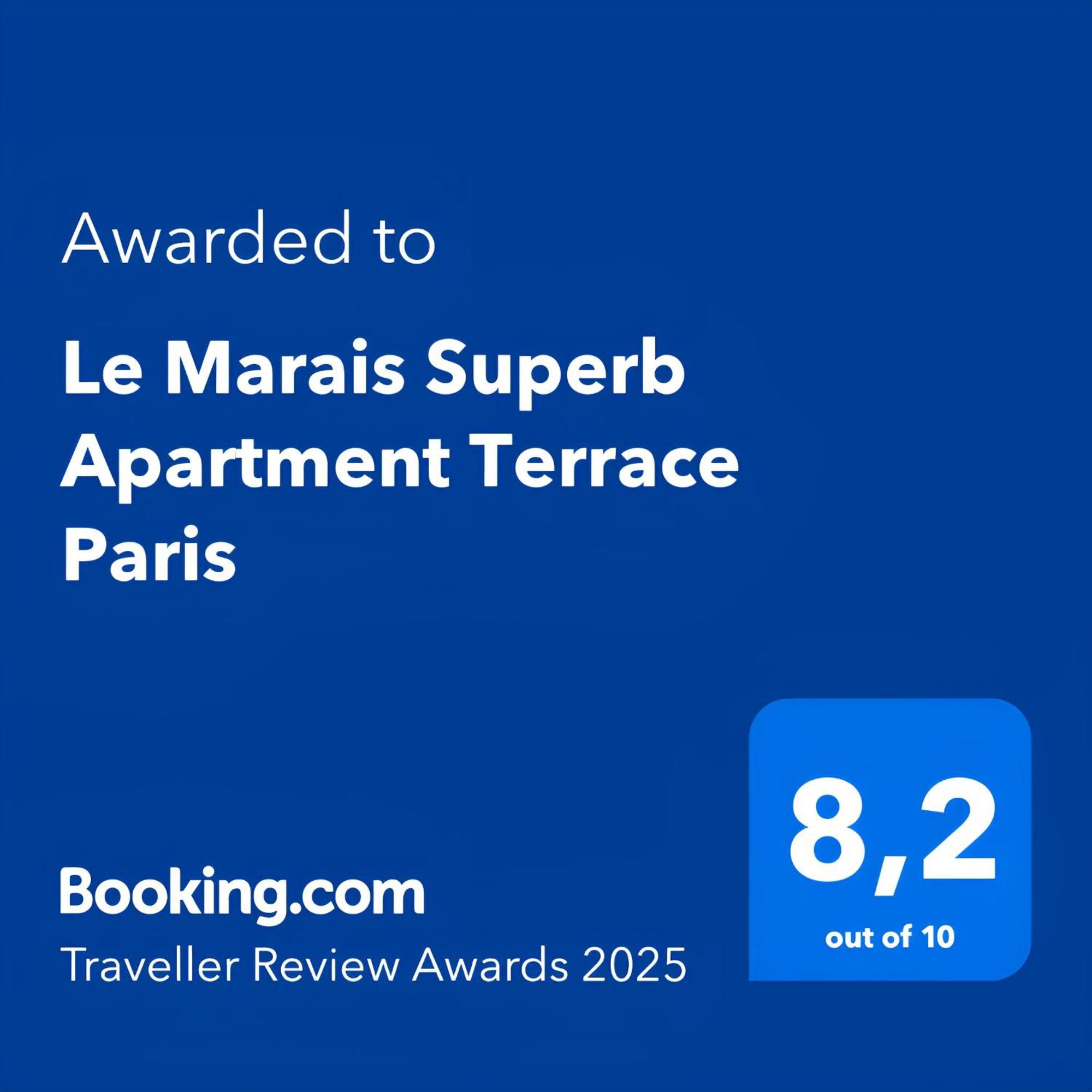 Le Marais Superb Apartment Terrace Paris Free Netflix Exteriér fotografie